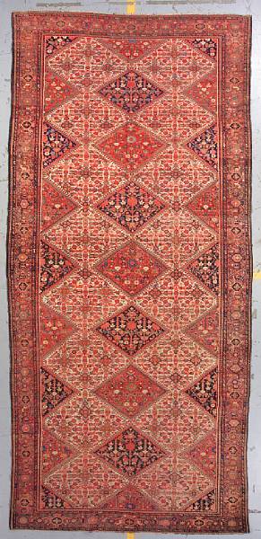 Appraisal: A Malayer long carpet Central Persia circa size approximately ft