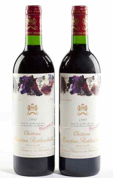 Appraisal: Chateau Mouton RothschildPauillac bottles into neck bnRemoved from Mr Knott's