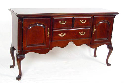 Appraisal: THOMASVILLE SIDEBOARD BUFFET SIDEBOARD measures '' high x '' x