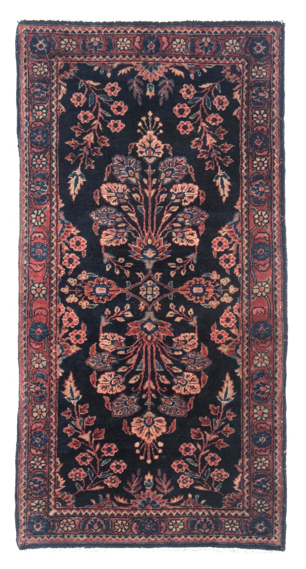 Appraisal: SAROUK RUG X CIRCA SAROUK RUG ' X ' Circa