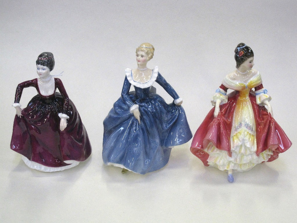 Appraisal: Two Royal Doulton figures 'Fragrance' HN ' and 'Southern Belle'