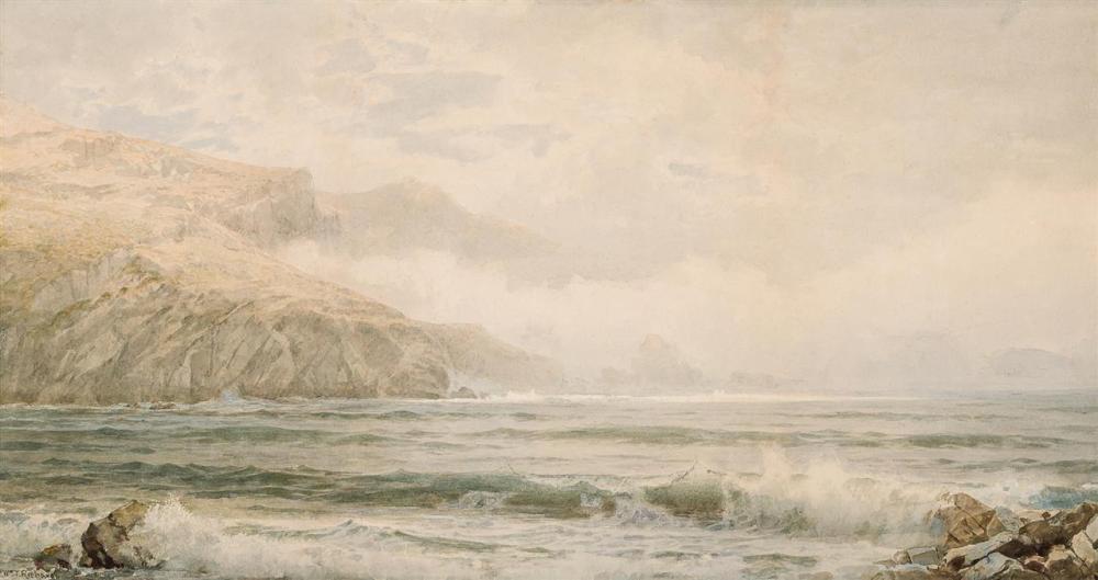 Appraisal: WILLIAM TROST RICHARDS American - Sea Mists Twilight Near Dawn