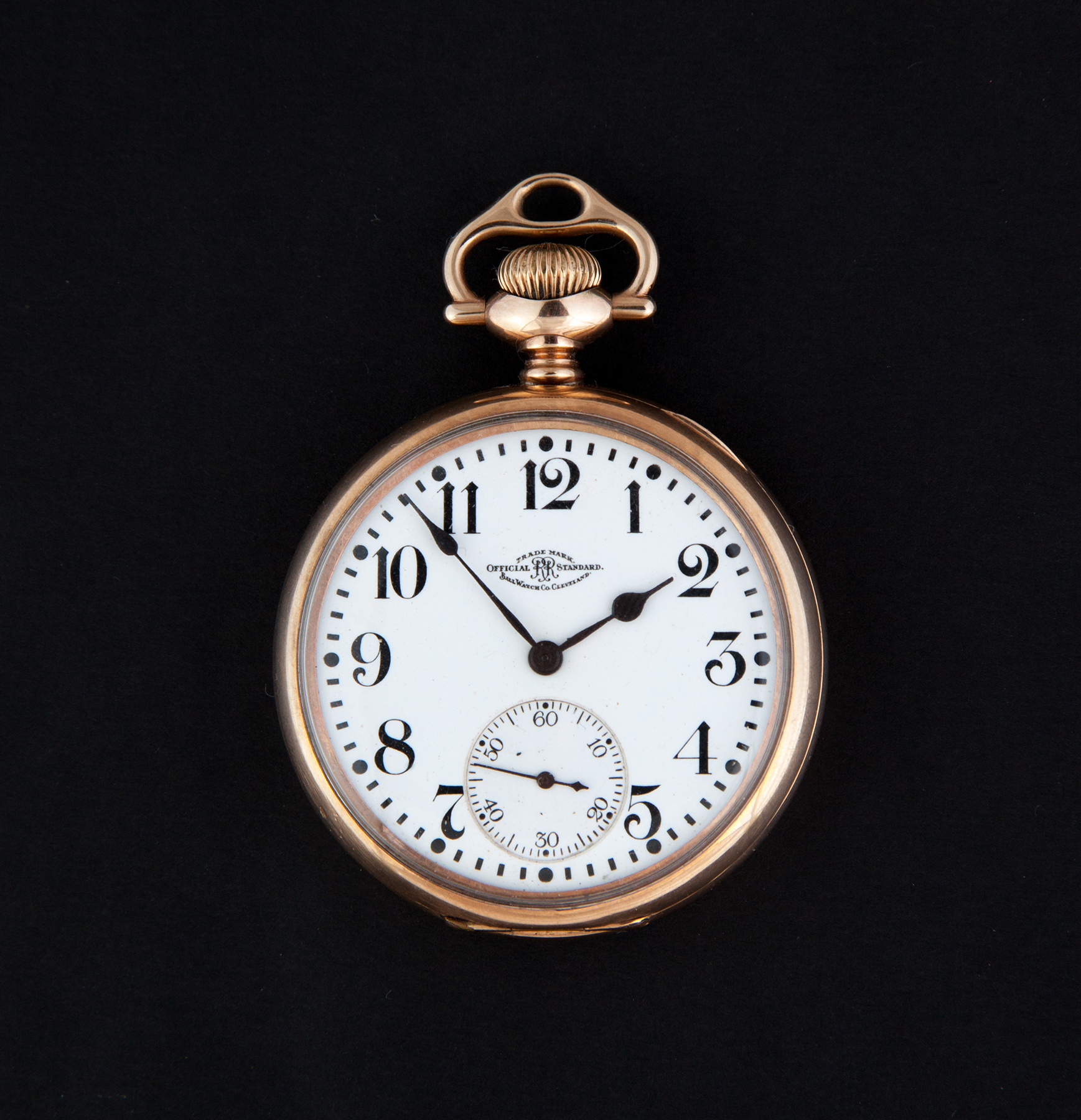 Appraisal: BALL WATCH COMPANY OFFICIAL R R STANDARD POCKET WATCH Cleveland