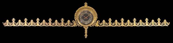 Appraisal: A Neoclassical style bronze and silvered metal bank clock early