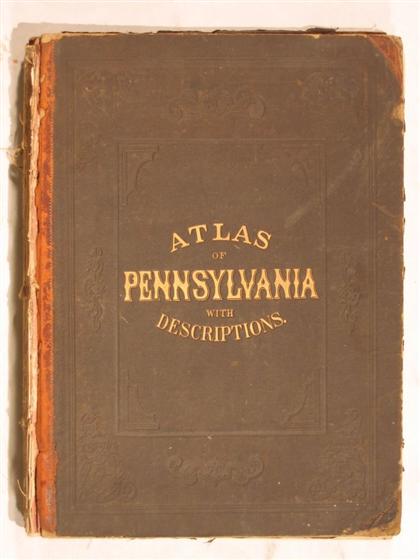 Appraisal: vol Pennsylvania Atlas Walling Henry F Gray Ormondo W New