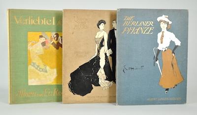 Appraisal: Three German Illustrated Books Including Reznicek and Heilemann Verliebte Leute