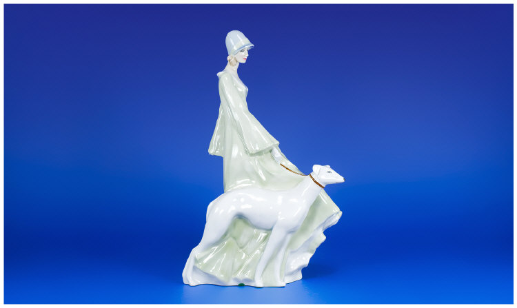 Appraisal: Royal Doulton Figure Strolling HN Stands inches in Height