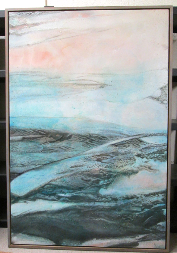 Appraisal: JUDY VOGLAND MIXED MEDIA Portland Oregon th century Titled Fogarty