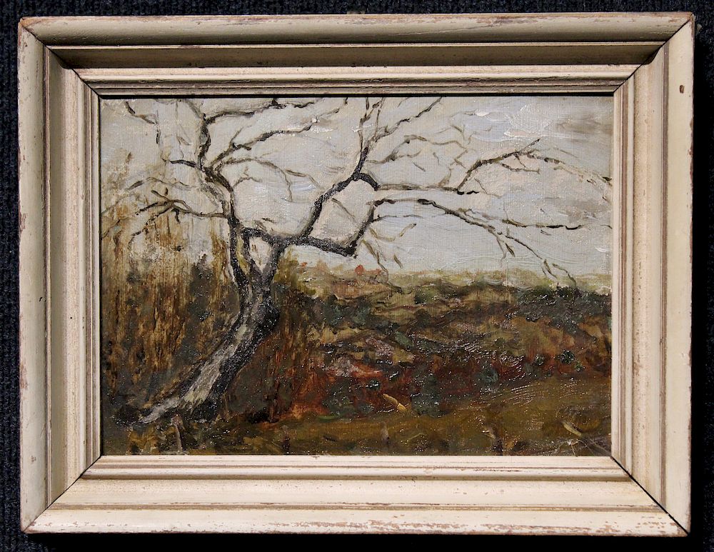 Appraisal: American School th C Landscape Painting American School th C