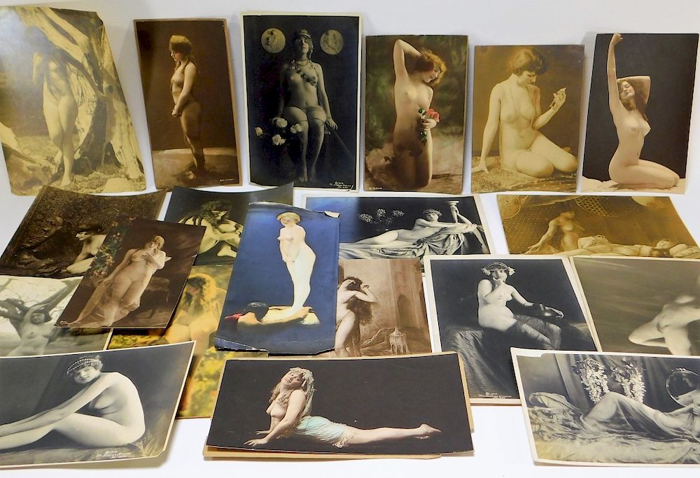 Appraisal: Aurora Gilhousen Nude Erotic Risque Photographs United States Late th-Early