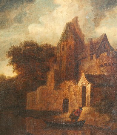 Appraisal: VAN VRIES Roelof Jansz Dutch - Attribution Village Scene With