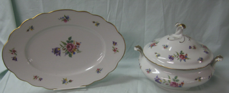 Appraisal: GERMAN PORCELAIN DINNER SERVICE Oscar Schaller Co Successor Kirchenlamitz mid