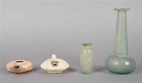 Appraisal: A Collection of Greek and Roman Articles comprising two glass