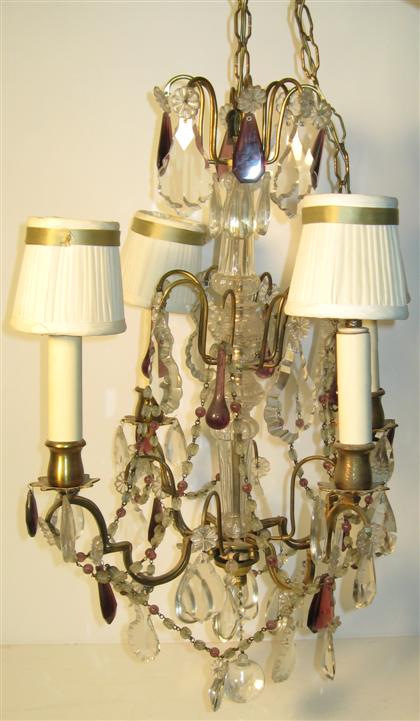 Appraisal: light Venetian chandelier