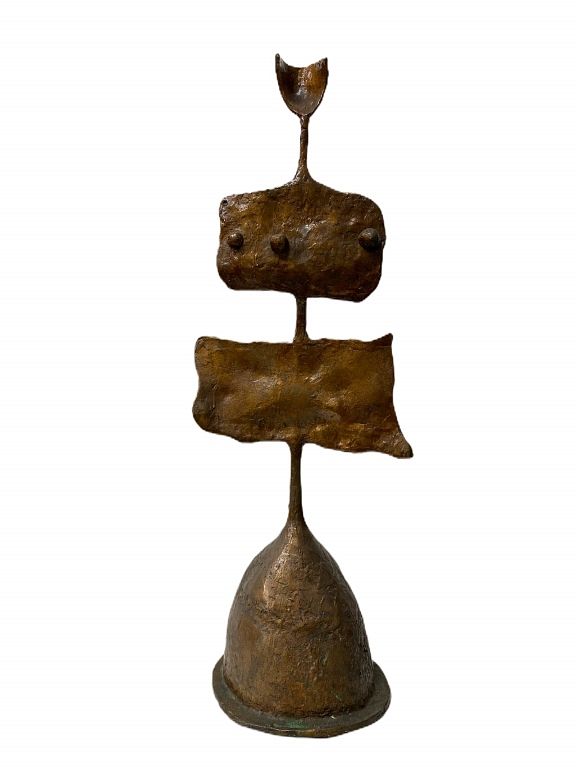 Appraisal: Waldemar Sjolander SWEDISH Waldemar Sjolander SWEDISH Abstract Bronze Sclpture Measurements