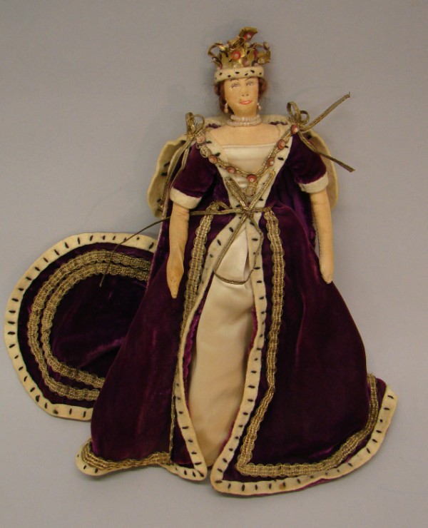 Appraisal: Tagged Liberty of London Queen Elizabeth II doll All original