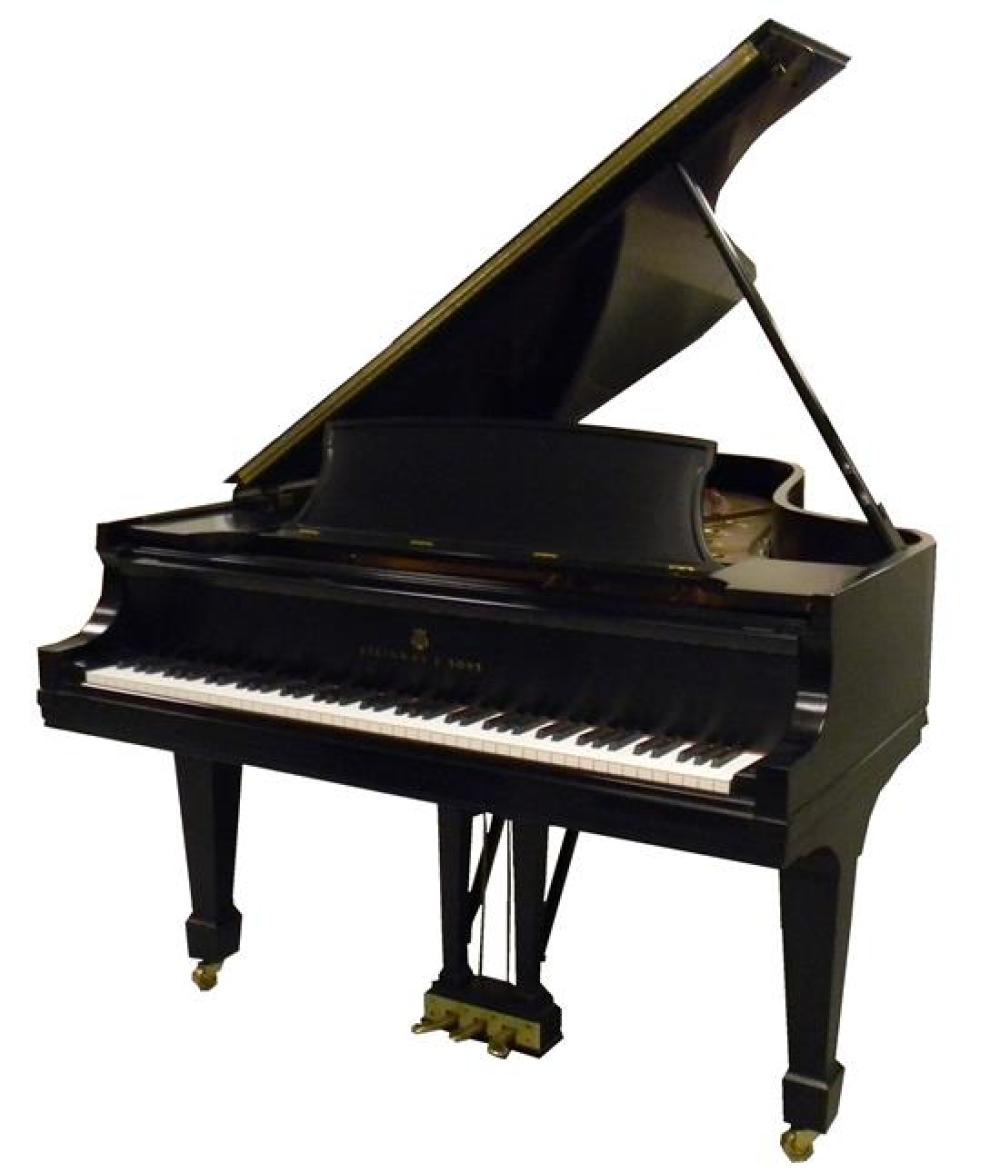 Appraisal: Steinway Sons N Y Semi-Concert Grand Piano ebony Model B