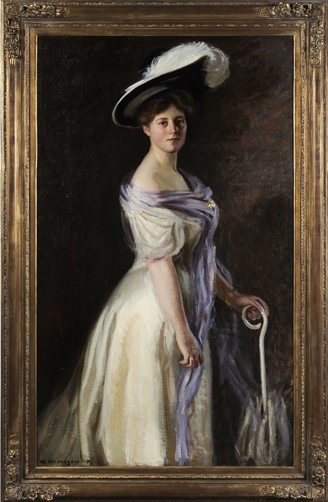 Appraisal: Arthur Merton Hazard Massachusetts California - Portrait of a Woman