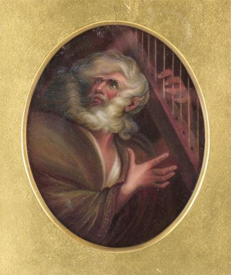 Appraisal: Follower of William Blake Study of a man with a