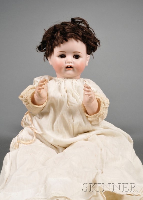 Appraisal: Max Handwerck Bisque Head Character Doll Bebe Elite Germany early