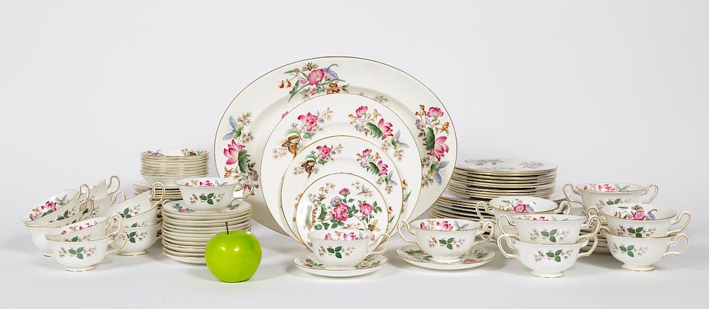 Appraisal: PC Wedgwood Charnwood Dinner Service Pattern active - Wedgwood English