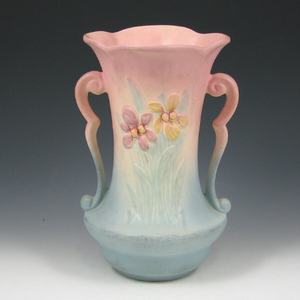 Appraisal: Hull Iris - Vase - Mint Iris handled vase in