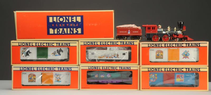 Appraisal: Set comes with No Disneyland th anniversary steam locomotive and