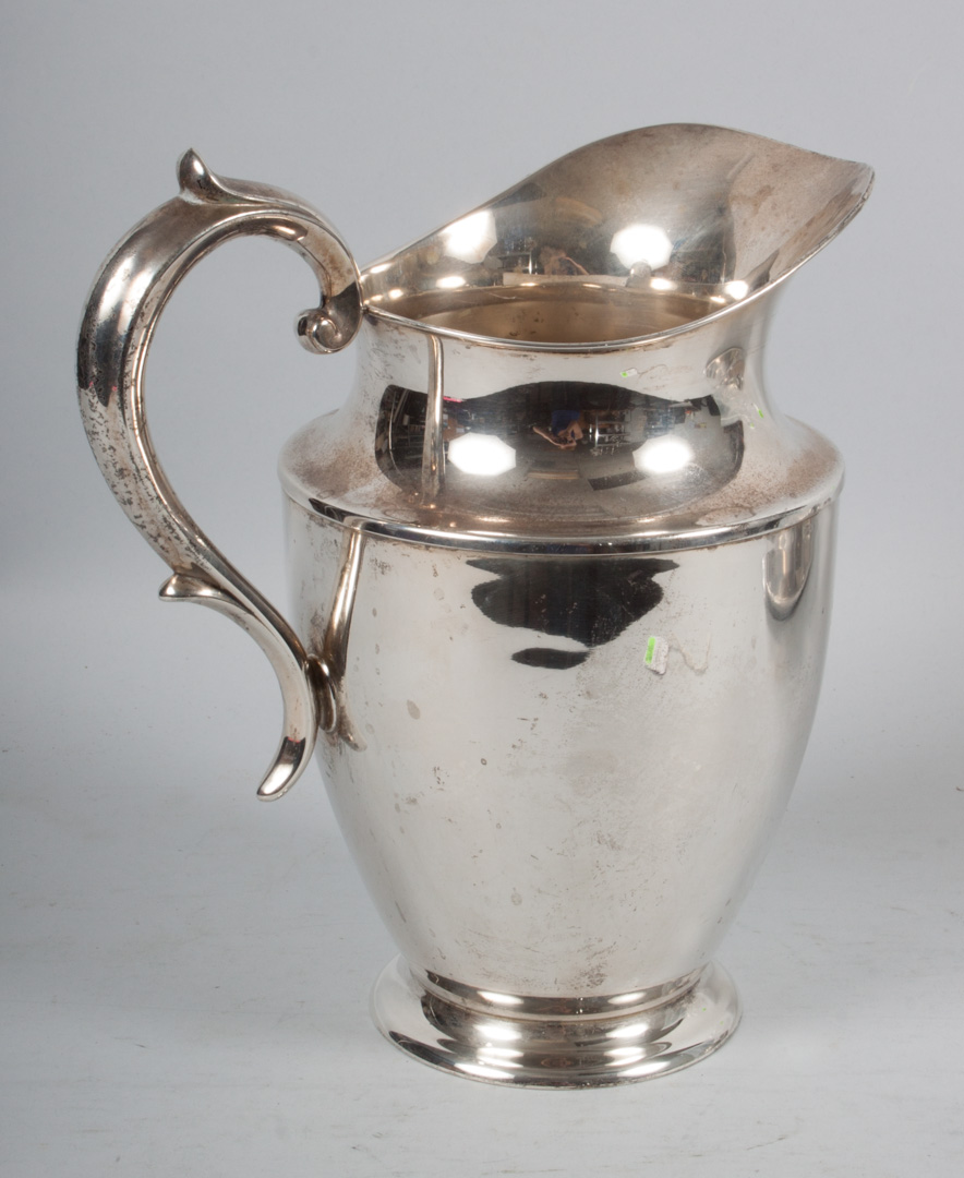 Appraisal: Reed Barton sterling silver water pitcher pattern H in H