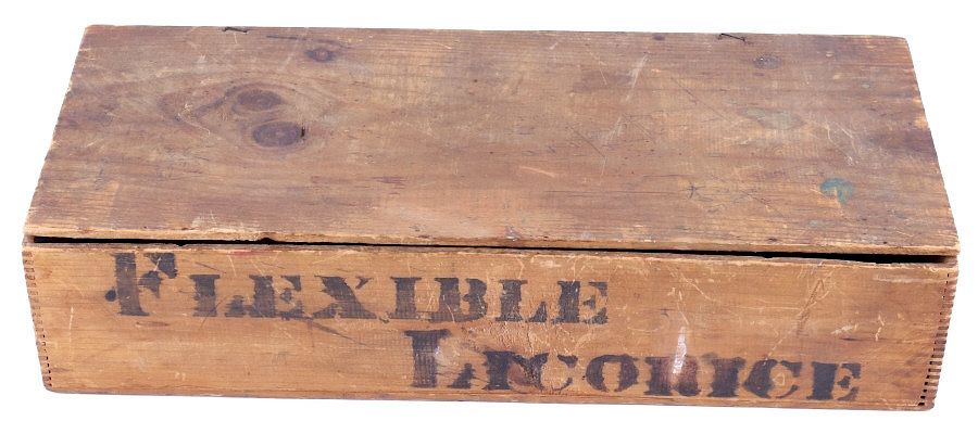 Appraisal: Empire Flexible Licorice Display Crate Included in this lot we