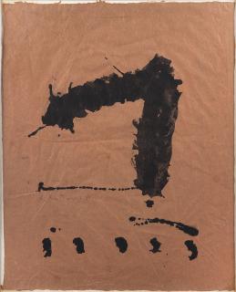 Appraisal: Robert Motherwell Untitled abstract signed and numbered in pencil left