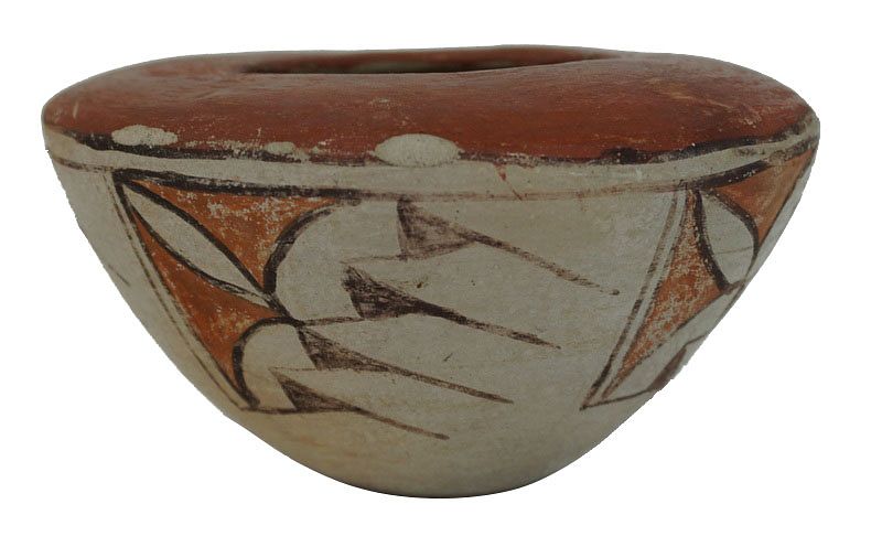 Appraisal: Native American Acoma Ceramic Pottery Vase Native American Acoma Ceramic