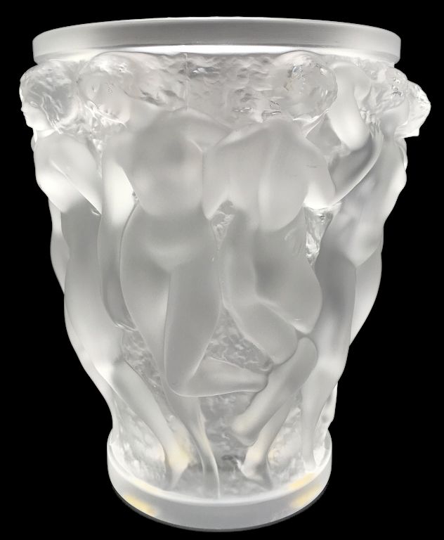 Appraisal: Lalique Bacchantes Vase H