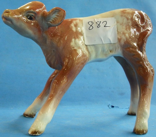 Appraisal: Rare Beswick Hereford Calf in Roan and White Colourway