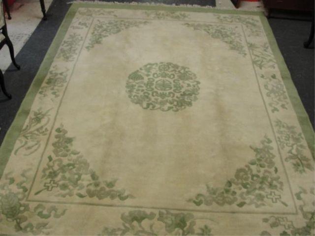 Appraisal: Chinese Carpet From a Larchmont home Dimensions ' x '