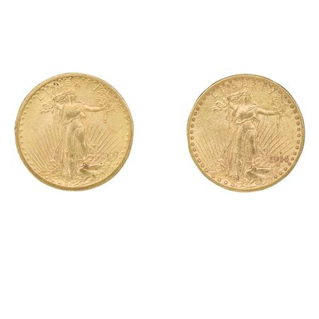 Appraisal: St Gaudens Two Coins Estimate -