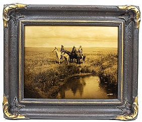 Appraisal: EDWARD CURTIS AMERICAN - Three Chiefs First published Centennial Edition