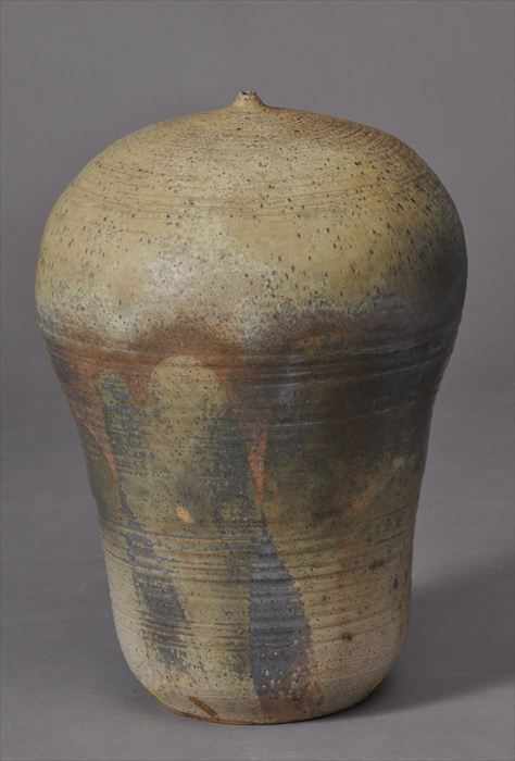 Appraisal: TOSHIKO TAKAEZU b CLOSED FORM VASE Glazed stoneware in Similar