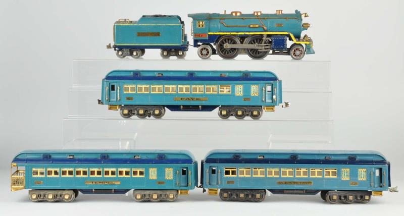 Appraisal: Lionel No Blue Comet Passenger Train Set Standard Gauge Pre-War