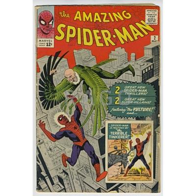 Appraisal: THE AMAZING SPIDER-MAN COMIC Spider-Man vs the Vulture G condition