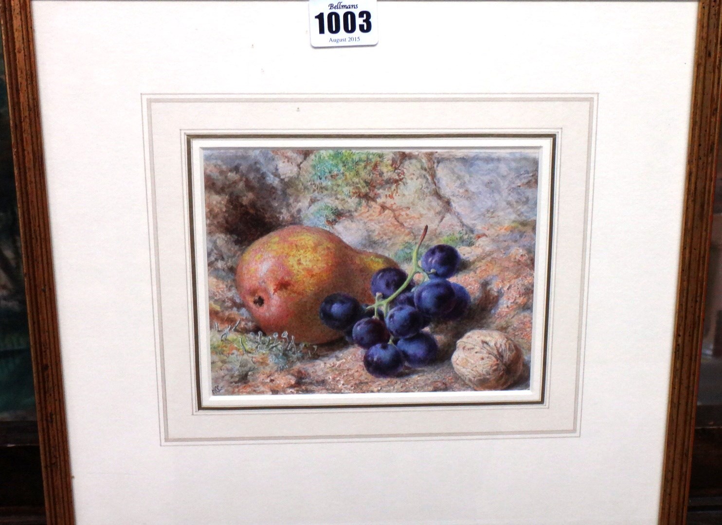 Appraisal: Helen Cordelia Coleman th century Still life with fruit and