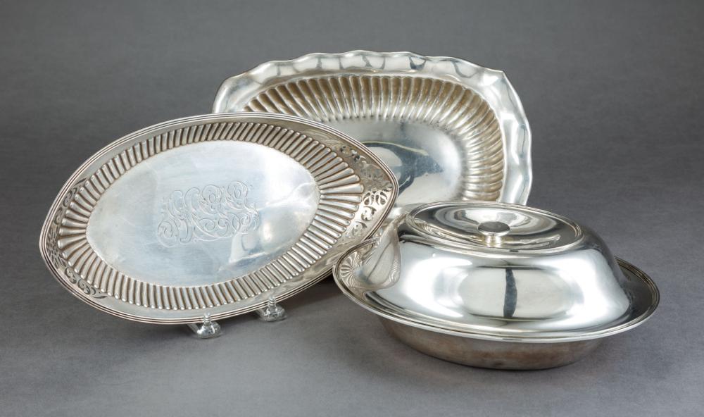 Appraisal: Good Group of American Sterling Silver Serving Pieces incl Gorham