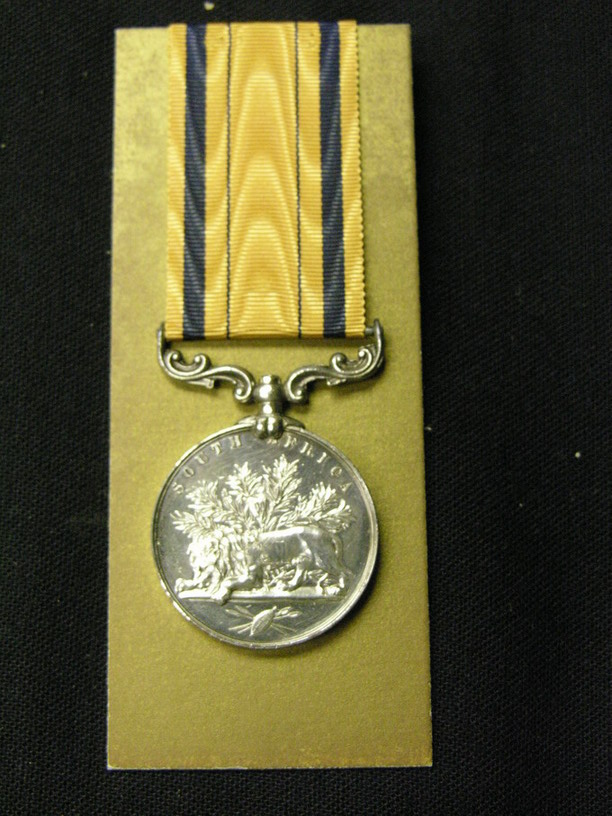 Appraisal: BRITISH MILITARY SOUTH AFRICA - Awarded to Shaw W McQuirt