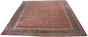 Appraisal: A Large Estate Tabriz Oriental Rug An estate Tabriz rug