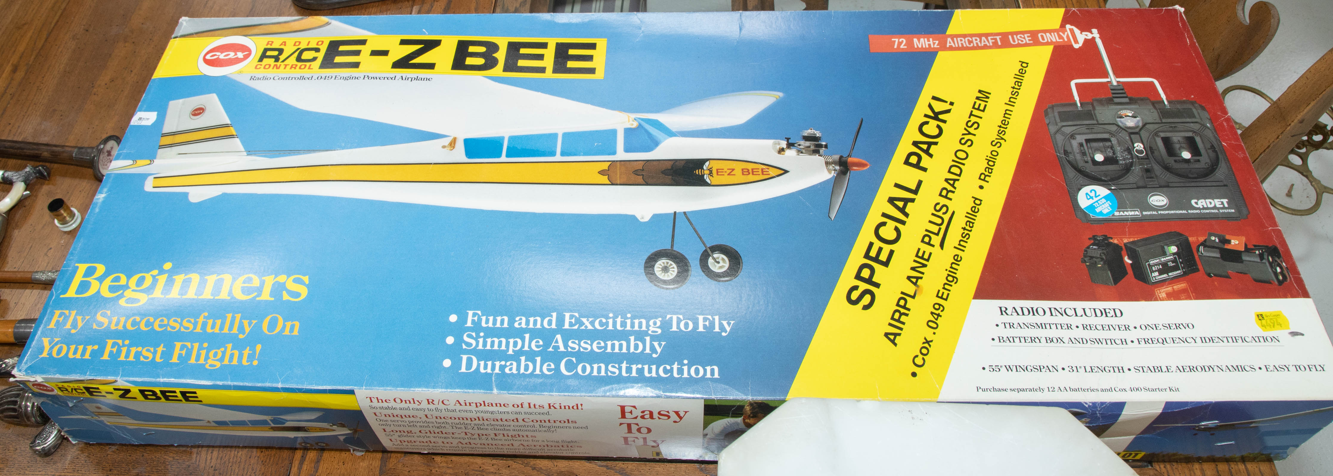 Appraisal: COX RADIO CONTROL E-Z BEE MODEL AIRPLANE Unused in original