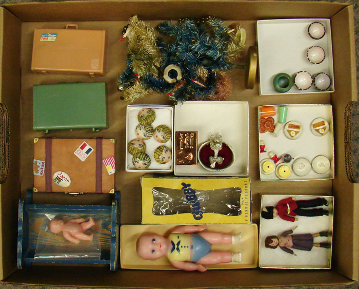 Appraisal: Lot Renwal Chubby in original box Renwal baby in wooden