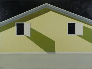 Appraisal: SANCHEZ Emilio Oil on Canvas Open Windows Initialed lower left