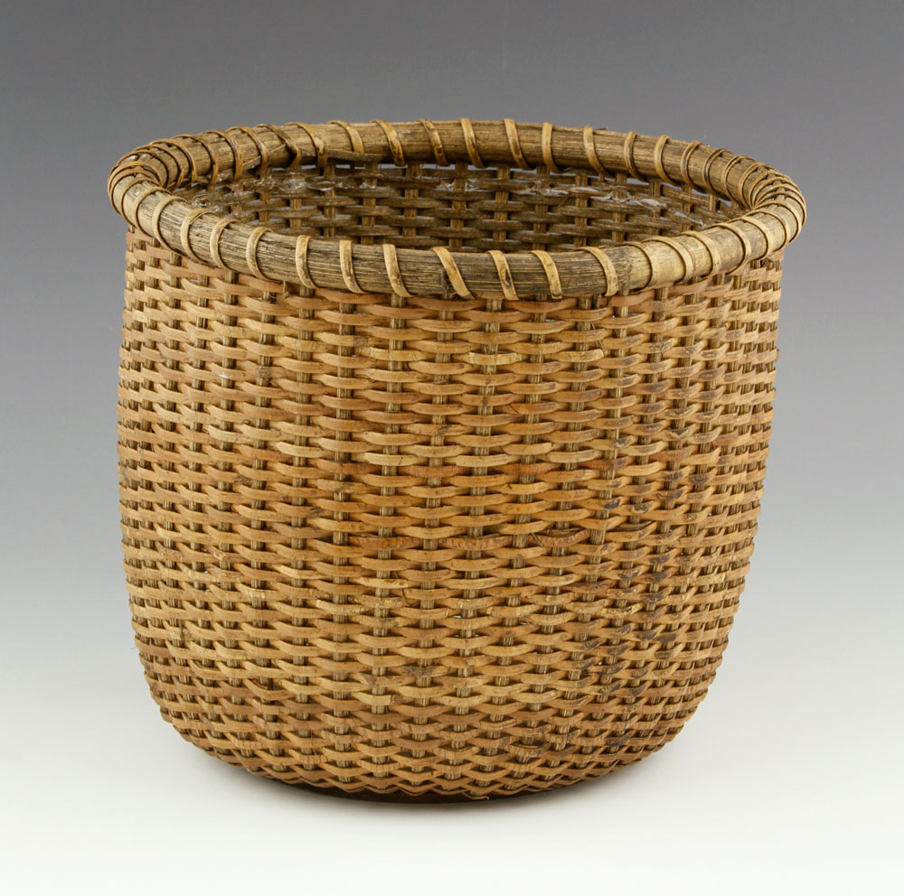 Appraisal: - Nantucket Basket Nantucket basket h x w Provenance From