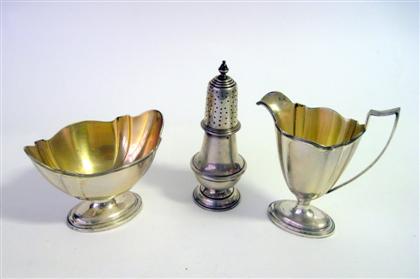 Appraisal: Gorham 'Plymouth' pattern sterling silver creamer and sugar bowl th