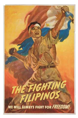 Appraisal: ISIP DATES UNKNOWN THE FIGHTING FILIPINOS x inches x cm