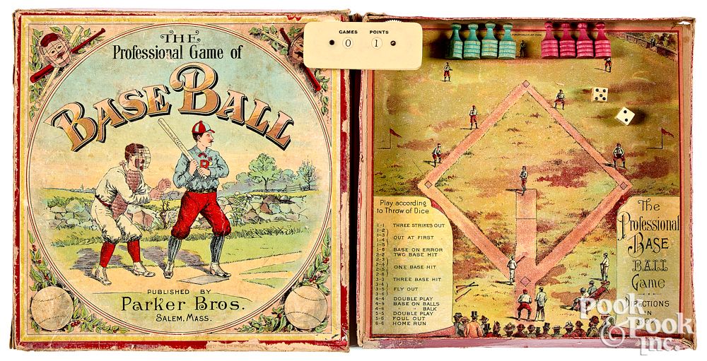 Appraisal: Parker Bros Professional Game of Base Ball Parker Bros Professional